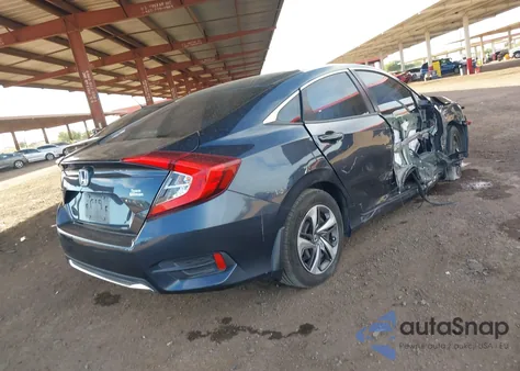 2019 Honda Civic Lx z USA, uszkodzony, nr VIN 19XFC2F66KE039596